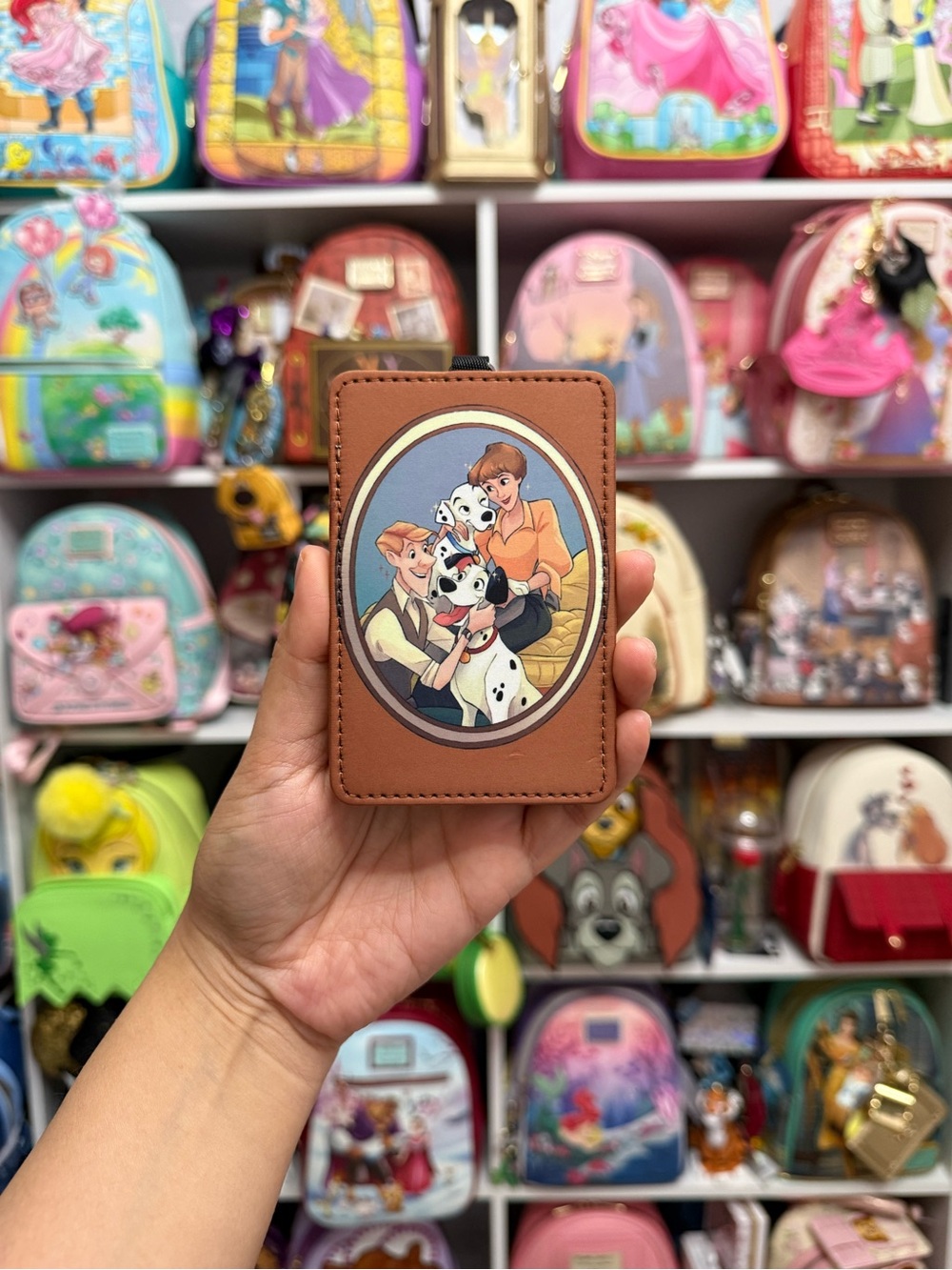 101 Dalmatians Anita and Roger photo Cardholder